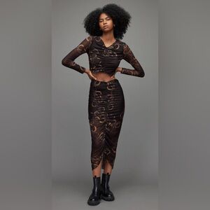 ALL SAINTS BRAND NEW WITH TAGS Tessia Skirt Size 4